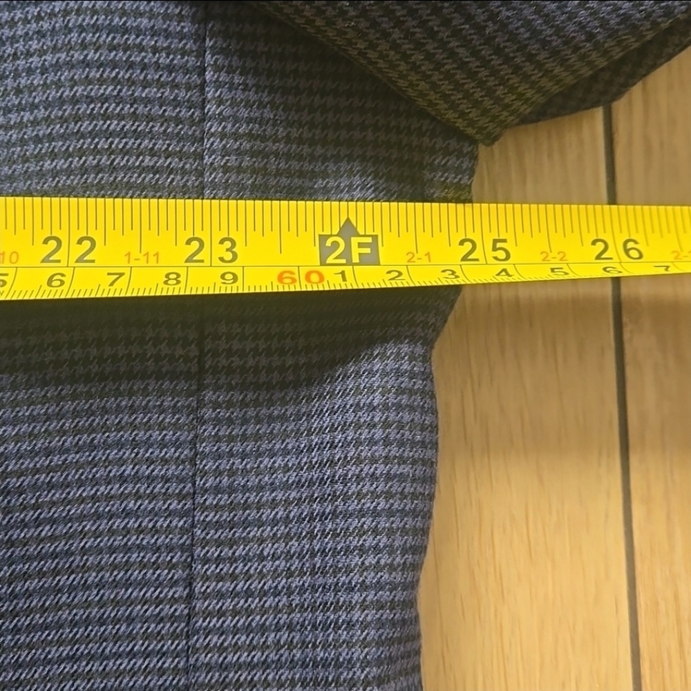 Lauren Ralph Lauren Houndstooth Wool Blazer Sz 50 - Picture 6 of 10